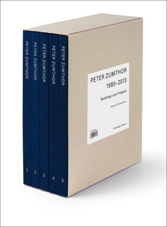 Peter Zumthor – Buildings and Projects 1986–2013 (5 Vol Set) NEW