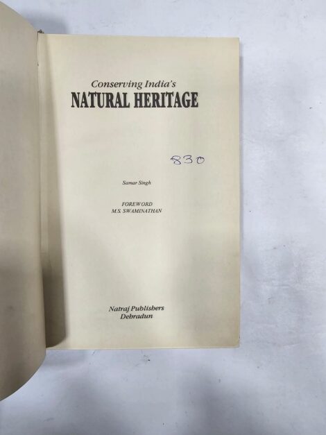 CONSERVING INDIA'S NATURAL HERITAGE 1