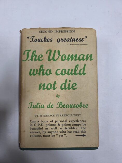 THE WOMAN WHO COULD NOT DIE , JULIA DE BEAUSOBRE