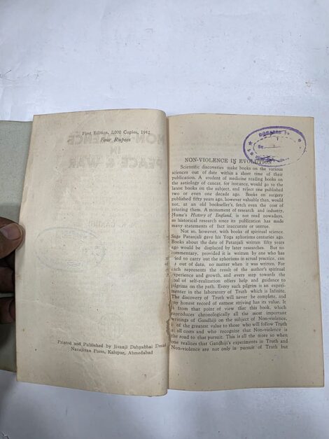 M.K GANDHI , NON VOILENCE IN PEACE AND WAR 2