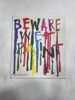 BEWARE WET PAINT , DESIGNS BY ALAN FLETCHER