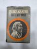 INDIRA GANDHI , THE LAST POST , K.A ABBAS